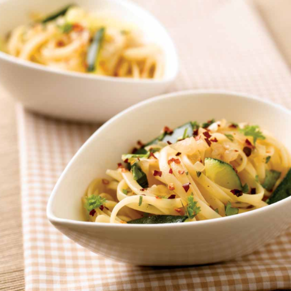 Linguine with Spicy Coriander Sauce: A Zesty Twist on a Classic Dish